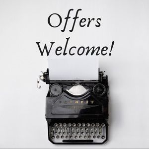 ✨ Welcoming all reasonable offers! ✨